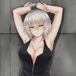 This is a pixiv picture whose title is ジャンヌ・オルタを捕まえた！.