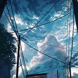This is a pixiv picture whose title is Heaven's Door.