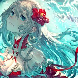 This is a pixiv picture whose title is 涼む.