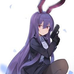This is a pixiv picture whose title is スーツうどんげ.