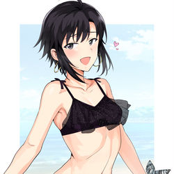 This is a pixiv picture whose title is 水着まこ.