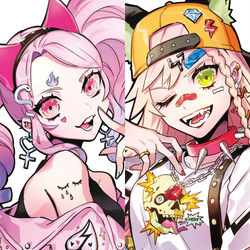 This is a pixiv picture whose title is pussy cat / naughty dog.
