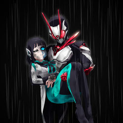 This is a pixiv picture whose title is ソコに悪意がある限り.