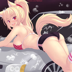 This is a pixiv picture whose title is Notty Car Wash!! ~~.