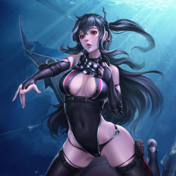 This is a pixiv picture whose title is U-47.
