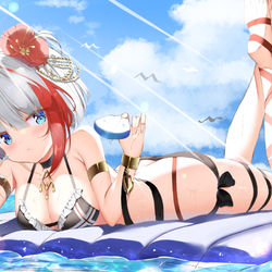 This is a pixiv picture whose title is 夏シュペー.