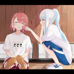 This is a pixiv picture whose title is 笹木せんぱい.