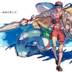 This is a pixiv picture whose title is 夏のオルタニキ.