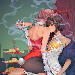 This is a pixiv picture whose title is 無題.