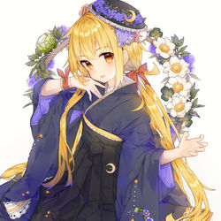 This is a pixiv picture whose title is 🌙.