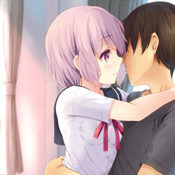 This is a pixiv picture whose title is 密着.