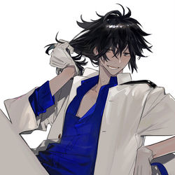 This is a pixiv picture whose title is 暑いね坂本さん.