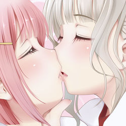 This is a pixiv picture whose title is スイートキス♡.