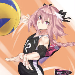 This is a pixiv picture whose title is バレーボールフォくん.