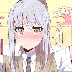 This is a pixiv picture whose title is ポニテ友希那.