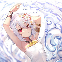 This is a pixiv picture whose title is 水着コッコロ.