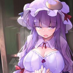 This is a pixiv picture whose title is パチュリーさまのパンツ.
