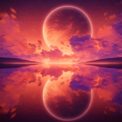 This is a pixiv picture whose title is Wandering planet.