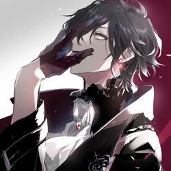This is a pixiv picture whose title is ♥.