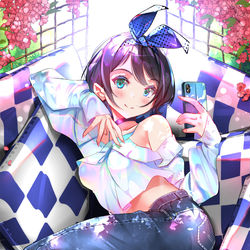 This is a pixiv picture whose title is Ruka Jeans.