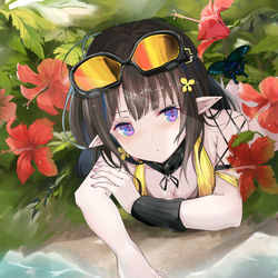 This is a pixiv picture whose title is 明日方舟 -森蚺.