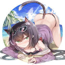 This is a pixiv picture whose title is 嗯.