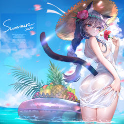 This is a pixiv picture whose title is 暑中おみまい申し上げます2020.