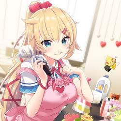 This is a pixiv picture whose title is 赤井はあとちゃん【お仕事絵】.