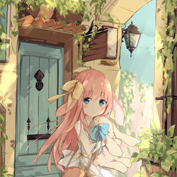 This is a pixiv picture whose title is うさみみ.