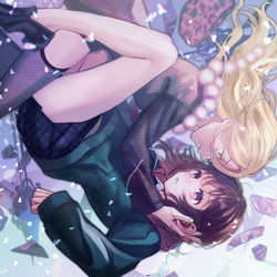 This is a pixiv picture whose title is 【GLドラマCD】午前1時23分のプリムラ.