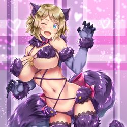 This is a pixiv picture whose title is 【依頼絵】デンジャラス・セレナビースト◎.