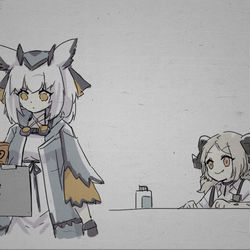 This is a pixiv picture whose title is ドクターと皆さん.