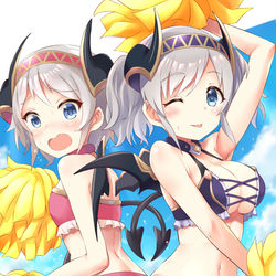 This is a pixiv picture whose title is ほら、お姉ちゃんも一緒に！.