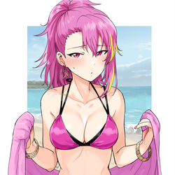This is a pixiv picture whose title is 水着ハマー.