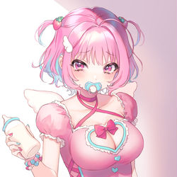This is a pixiv picture whose title is ばぶばぶ.
