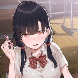 This is a pixiv picture whose title is ここがわかんないんですけど～.