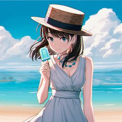 This is a pixiv picture whose title is 無題.