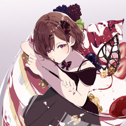 This is a pixiv picture whose title is アイドルパフェ.
