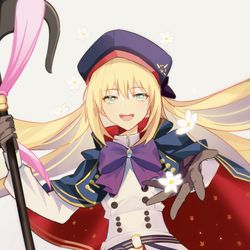 This is a pixiv picture whose title is キャスターアルトリア.