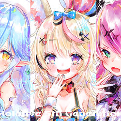 This is a pixiv picture whose title is ほろふぁいぶ！.