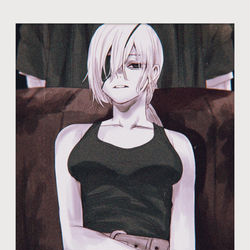 This is a pixiv picture whose title is チェンソーマン.