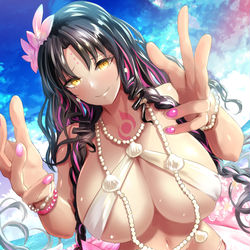 This is a pixiv picture whose title is 水着キアラ.