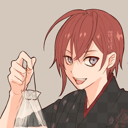 This is a pixiv picture whose title is リドルさんと和装.