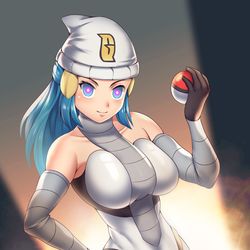 This is a pixiv picture whose title is ヒカリ「ギンガ団」.