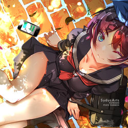 This is a pixiv picture whose title is Ruka Bump.