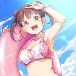 This is a pixiv picture whose title is ちょこせんぱい.