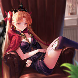 This is a pixiv picture whose title is エレシュキガル.