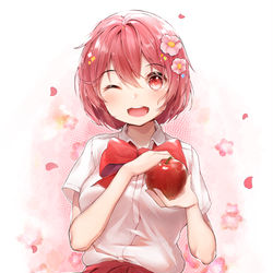 This is a pixiv picture whose title is 🧡.