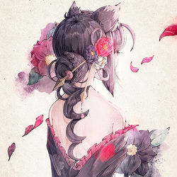 This is a pixiv picture whose title is 無題.