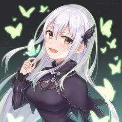 This is a pixiv picture whose title is 🦋エキドナ🦋.